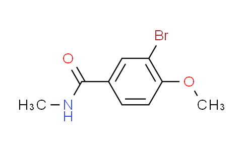 CAS No. 337536-21-7, 3-bromo-4-methoxy-N-methylbenzamide
