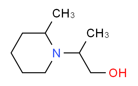 CAS No. 33742-65-3, 2-(2-methylpiperidin-1-yl)propan-1-ol