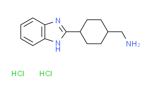 CAS No. 1158317-15-7, {[4-(1H-benzimidazol-2-yl)cyclohexyl]methyl}amine dihydrochloride