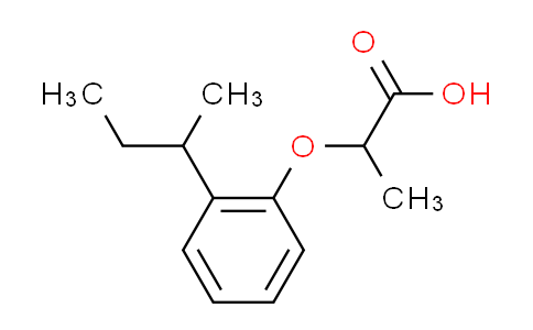 CAS No. 887029-70-1, 2-(2-sec-butylphenoxy)propanoic acid