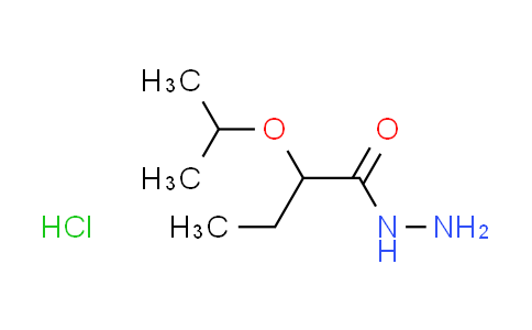 CAS No. 1049749-98-5, 2-isopropoxybutanohydrazide hydrochloride