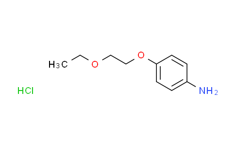 CAS No. 1049750-45-9, 4-(2-ethoxyethoxy)aniline hydrochloride