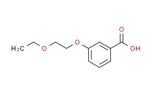 CAS No. 898747-62-1, 3-(2-ethoxyethoxy)benzoic acid
