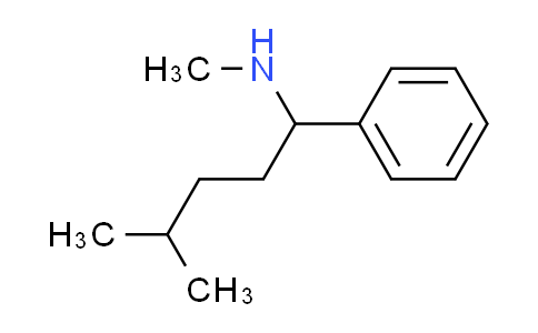 CAS No. 912907-08-5, N,4-dimethyl-1-phenylpentan-1-amine