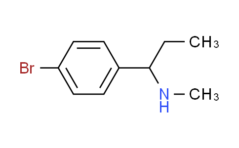 CAS No. 912906-92-4, 1-(4-bromophenyl)-N-methylpropan-1-amine
