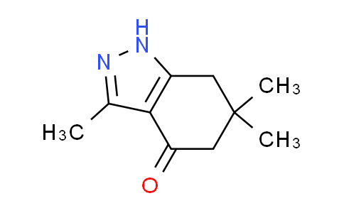 CAS No. 16315-16-5, 3,6,6-trimethyl-1,5,6,7-tetrahydro-4H-indazol-4-one