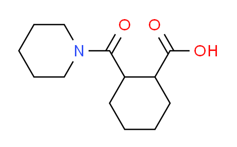 CAS No. 333437-34-6, 2-(piperidin-1-ylcarbonyl)cyclohexanecarboxylic acid