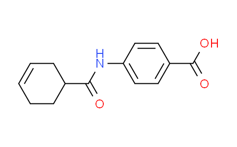 CAS No. 54056-83-6, 4-[(cyclohex-3-en-1-ylcarbonyl)amino]benzoic acid