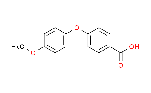 CAS No. 3525-22-2, 4-(4-methoxyphenoxy)benzoic acid