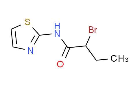 CAS No. 116200-99-8, 2-bromo-N-1,3-thiazol-2-ylbutanamide