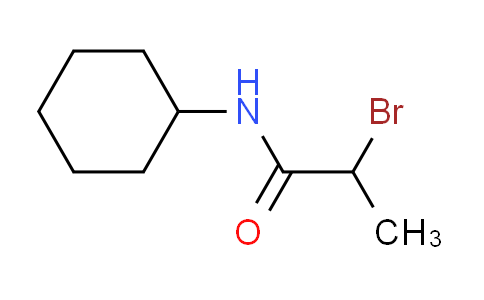 CAS No. 94318-82-8, 2-bromo-N-cyclohexylpropanamide