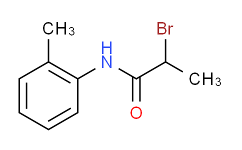 CAS No. 19397-79-6, 2-bromo-N-(2-methylphenyl)propanamide
