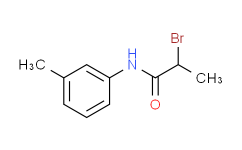 CAS No. 630119-85-6, 2-bromo-N-(3-methylphenyl)propanamide