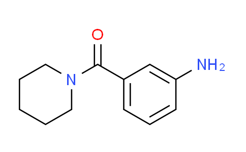 CAS No. 77201-13-9, 3-(piperidin-1-ylcarbonyl)aniline