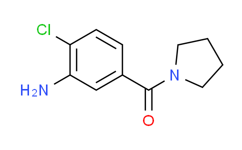 CAS No. 905810-24-4, 2-chloro-5-(pyrrolidin-1-ylcarbonyl)aniline