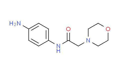 CAS No. 105076-76-4, N-(4-aminophenyl)-2-morpholin-4-ylacetamide