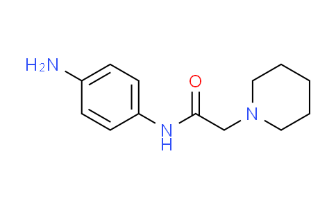 CAS No. 100450-98-4, N-(4-aminophenyl)-2-piperidin-1-ylacetamide
