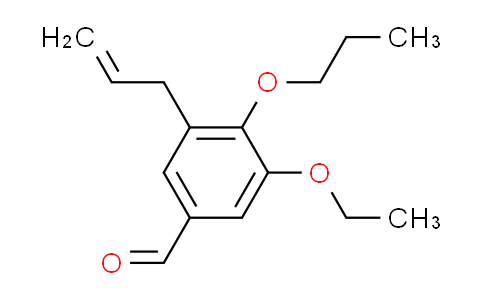 CAS No. 915920-39-7, 3-allyl-5-ethoxy-4-propoxybenzaldehyde