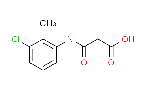 CAS No. 78096-13-6, 3-[(3-chloro-2-methylphenyl)amino]-3-oxopropanoic acid
