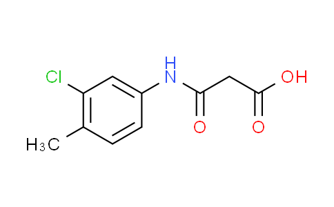 CAS No. 73877-03-9, 3-[(3-chloro-4-methylphenyl)amino]-3-oxopropanoic acid