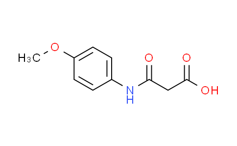 CAS No. 61916-60-7, 3-[(4-methoxyphenyl)amino]-3-oxopropanoic acid