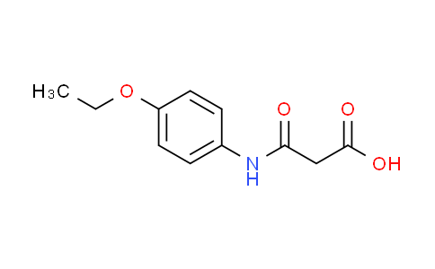 CAS No. 4270-38-6, 3-[(4-ethoxyphenyl)amino]-3-oxopropanoic acid