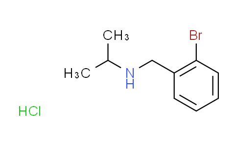 CAS No. 1051919-30-2, N-(2-bromobenzyl)-2-propanamine hydrochloride