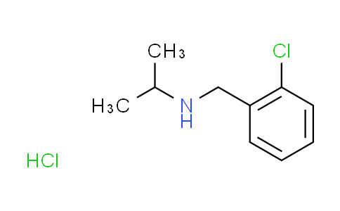 CAS No. 103275-31-6, N-(2-chlorobenzyl)-2-propanamine hydrochloride