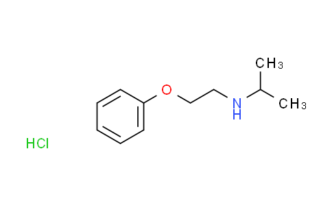 CAS No. 85262-26-6, N-(2-phenoxyethyl)-2-propanamine hydrochloride