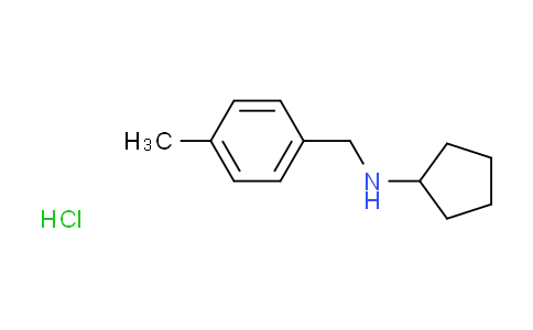 CAS No. 1158414-41-5, N-(4-methylbenzyl)cyclopentanamine hydrochloride