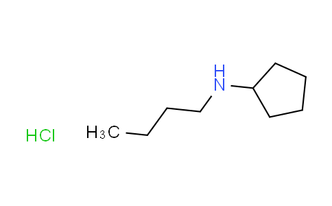CAS No. 1049750-21-1, N-butylcyclopentanamine hydrochloride