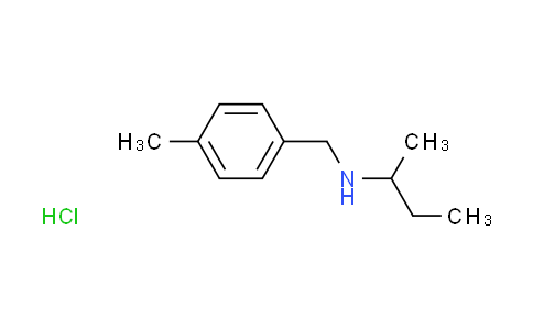 CAS No. 1049678-12-7, N-(4-methylbenzyl)-2-butanamine hydrochloride