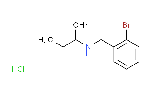 CAS No. 1051919-31-3, N-(2-bromobenzyl)-2-butanamine hydrochloride