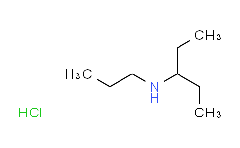 CAS No. 151668-09-6, N-propyl-3-pentanamine hydrochloride