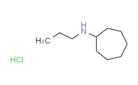 CAS No. 24549-40-4, N-propylcycloheptanamine hydrochloride