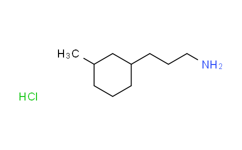 CAS No. 1051919-32-4, (3-methylcyclohexyl)propylamine hydrochloride