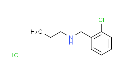 CAS No. 1051363-52-0, N-(2-chlorobenzyl)-1-propanamine hydrochloride