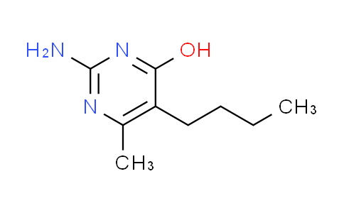 CAS No. 4038-64-6, 2-amino-5-butyl-6-methylpyrimidin-4-ol