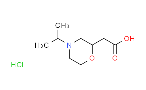 CAS No. 1609402-86-9, (4-isopropyl-2-morpholinyl)acetic acid hydrochloride