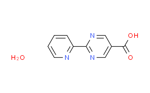 CAS No. 1609395-97-2, 2-(2-pyridinyl)-5-pyrimidinecarboxylic acid hydrate