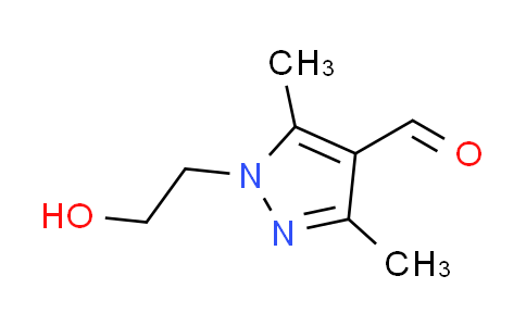 CAS No. 1099772-09-4, 1-(2-hydroxyethyl)-3,5-dimethyl-1H-pyrazole-4-carbaldehyde