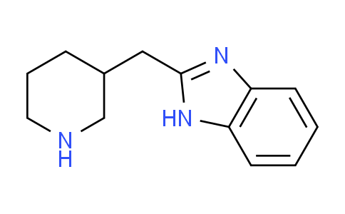 CAS No. 933738-45-5, 2-(piperidin-3-ylmethyl)-1H-benzimidazole
