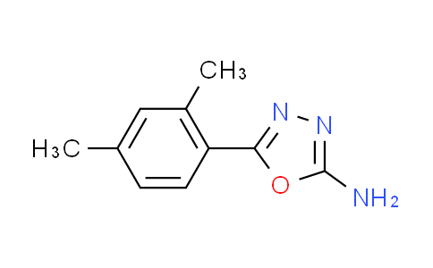 CAS No. 902137-22-8, 5-(2,4-dimethylphenyl)-1,3,4-oxadiazol-2-amine
