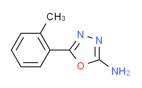CAS No. 1750-78-3, 5-(2-methylphenyl)-1,3,4-oxadiazol-2-amine