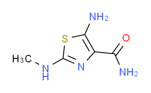 CAS No. 52868-71-0, 5-amino-2-(methylamino)-1,3-thiazole-4-carboxamide