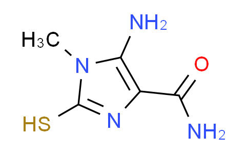 CAS No. 52868-67-4, 5-amino-2-mercapto-1-methyl-1H-imidazole-4-carboxamide