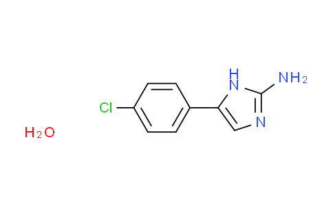 CAS No. 1255717-46-4, 5-(4-chlorophenyl)-1H-imidazol-2-amine hydrate