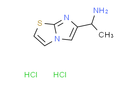 CAS No. 1177148-05-8, (1-imidazo[2,1-b][1,3]thiazol-6-ylethyl)amine dihydrochloride