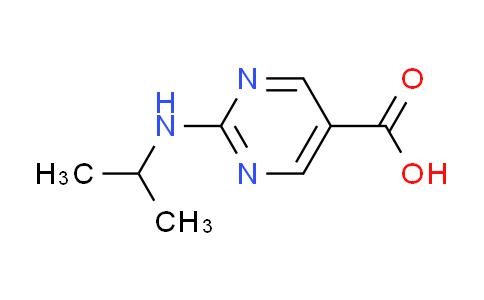 CAS No. 148741-64-4, 2-(isopropylamino)pyrimidine-5-carboxylic acid