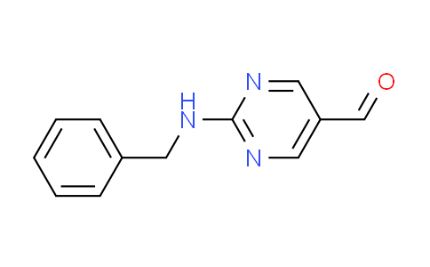 CAS No. 946778-44-5, 2-(benzylamino)pyrimidine-5-carbaldehyde